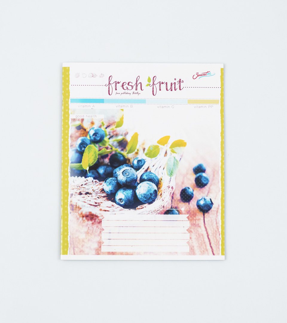 Зошити шкільні “Свіжі фрукти” фото 4
