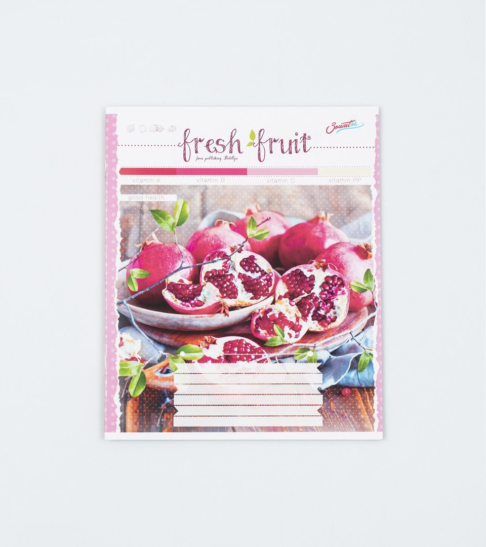 Зошити шкільні “Свіжі фрукти” фото 6