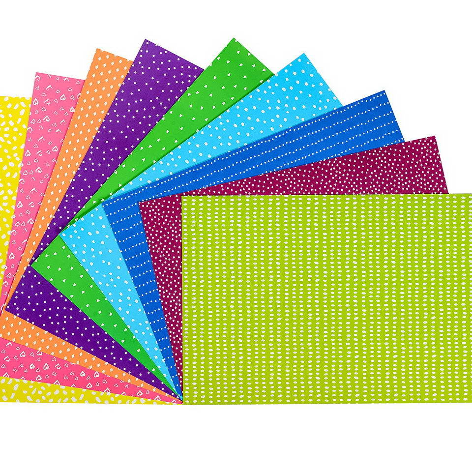 КОЛЬОРОВИЙ КАРТОН “Горох” фото 2
