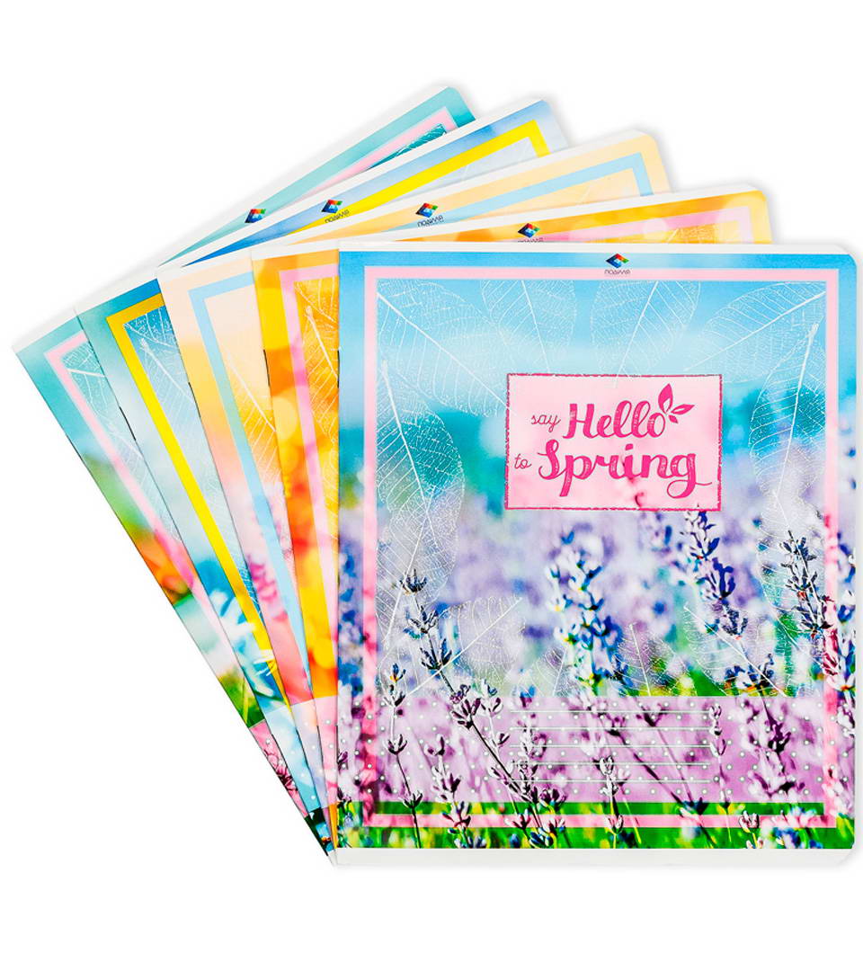 Зошити шкільні “Скажи привіт весні” фото 1