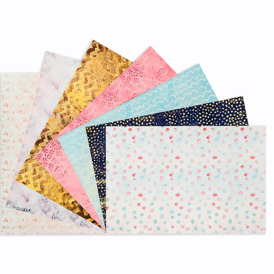 Папір для скрапбукінгу “Глітер” фото 2