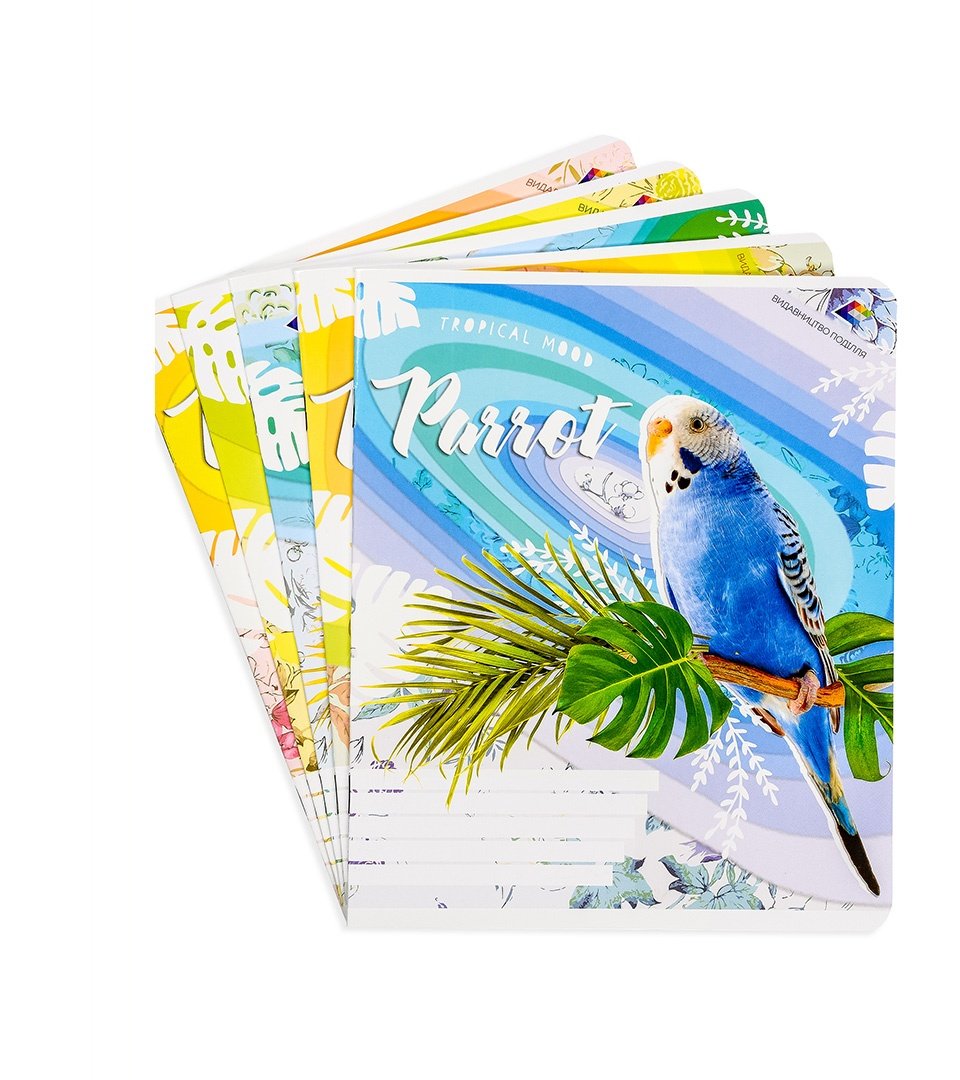 ЗОШИТИ ШКІЛЬНІ “Папуги” фото 1