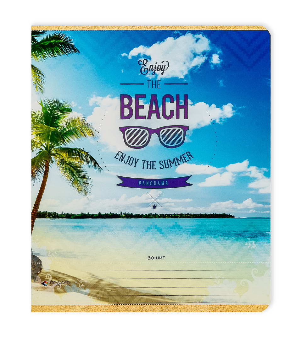 Зошити шкільні “Пляжна панорама” фото 2