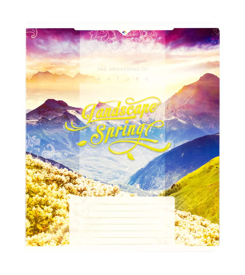 Зошити шкільні “Весняний ландшафт” фото 6