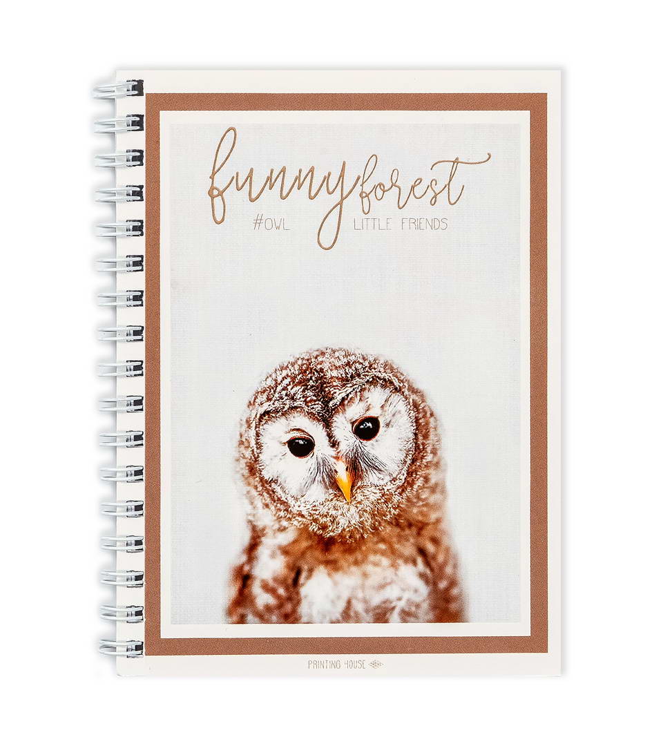 Блокнот А6 “Лісові звірі” фото 2