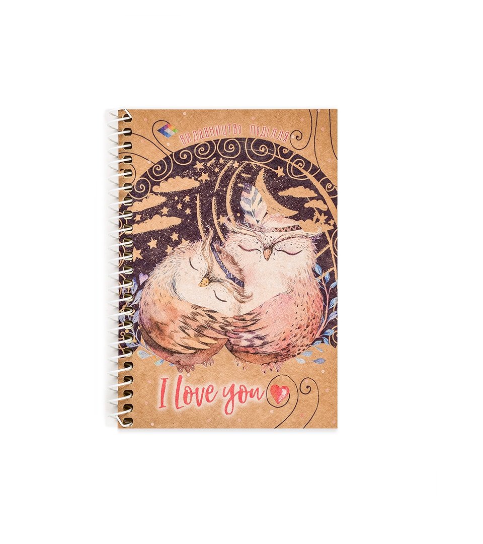 Блокнот А6 крафт “Парочки” фото 4