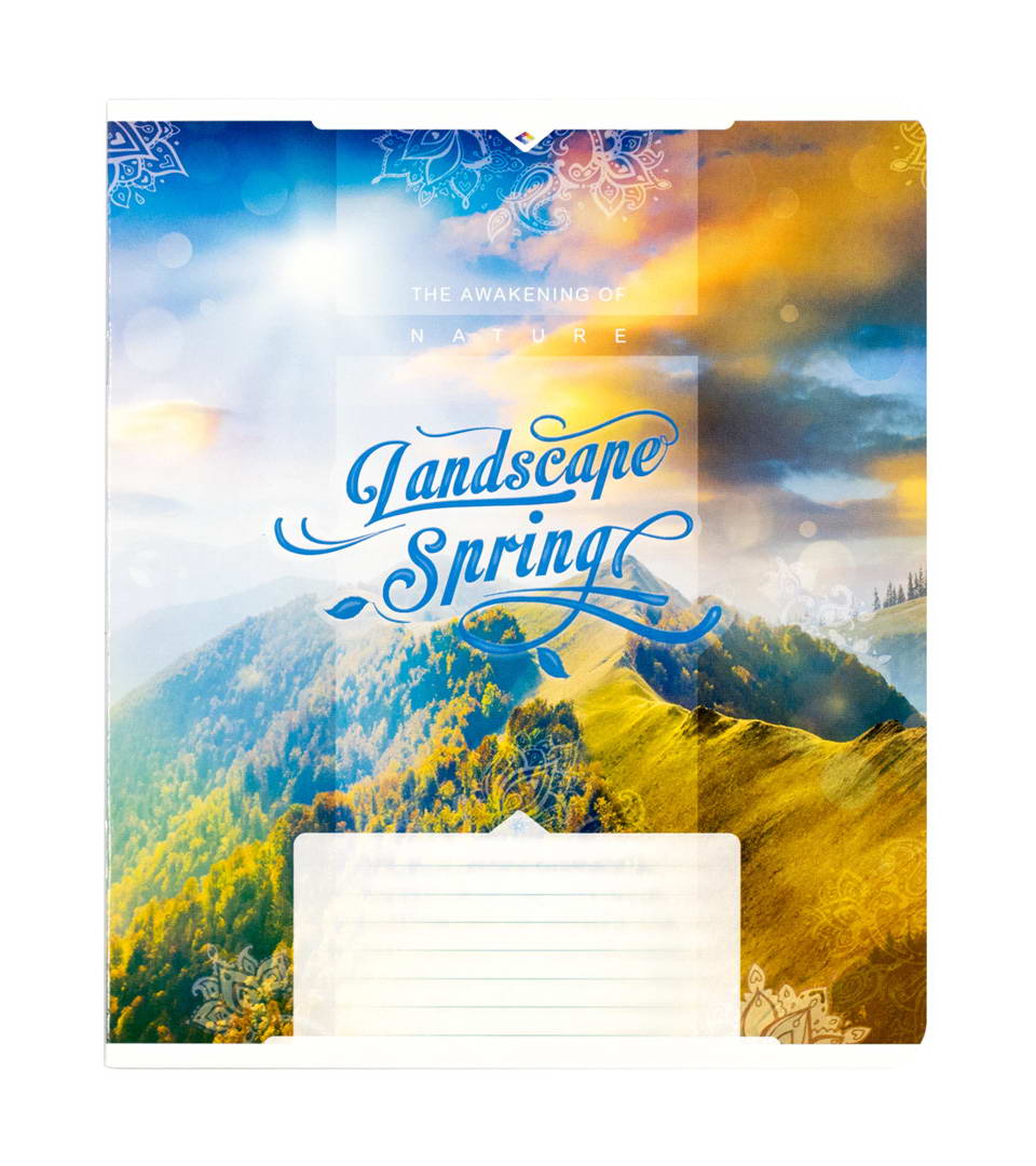 Зошити шкільні “Весняний ландшафт” фото 5