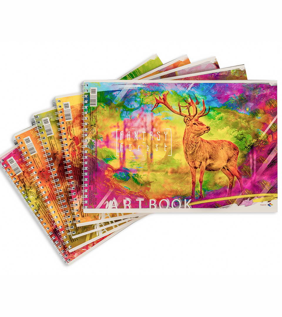 Альбом для малювання “Чарівний ліс” фото 1