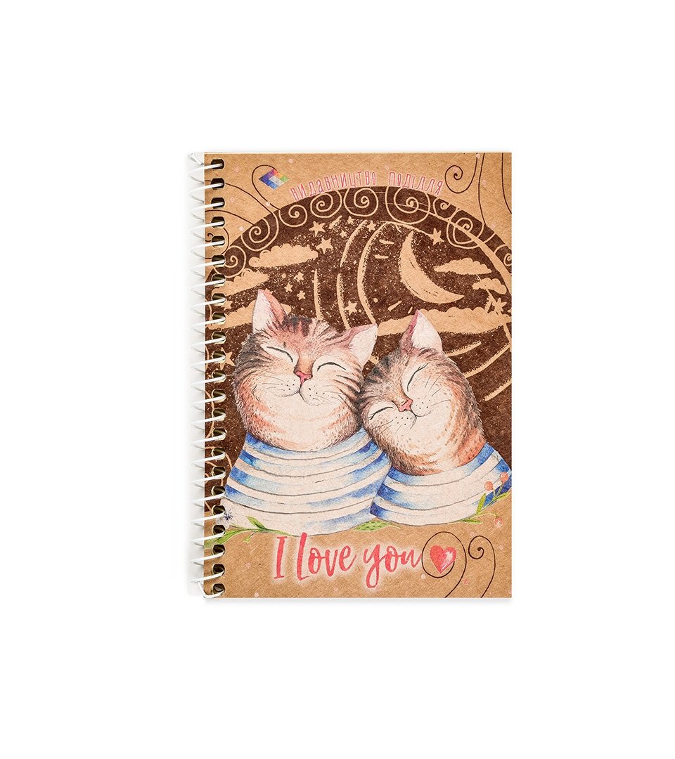 Блокнот А6 крафт “Парочки” фото 3