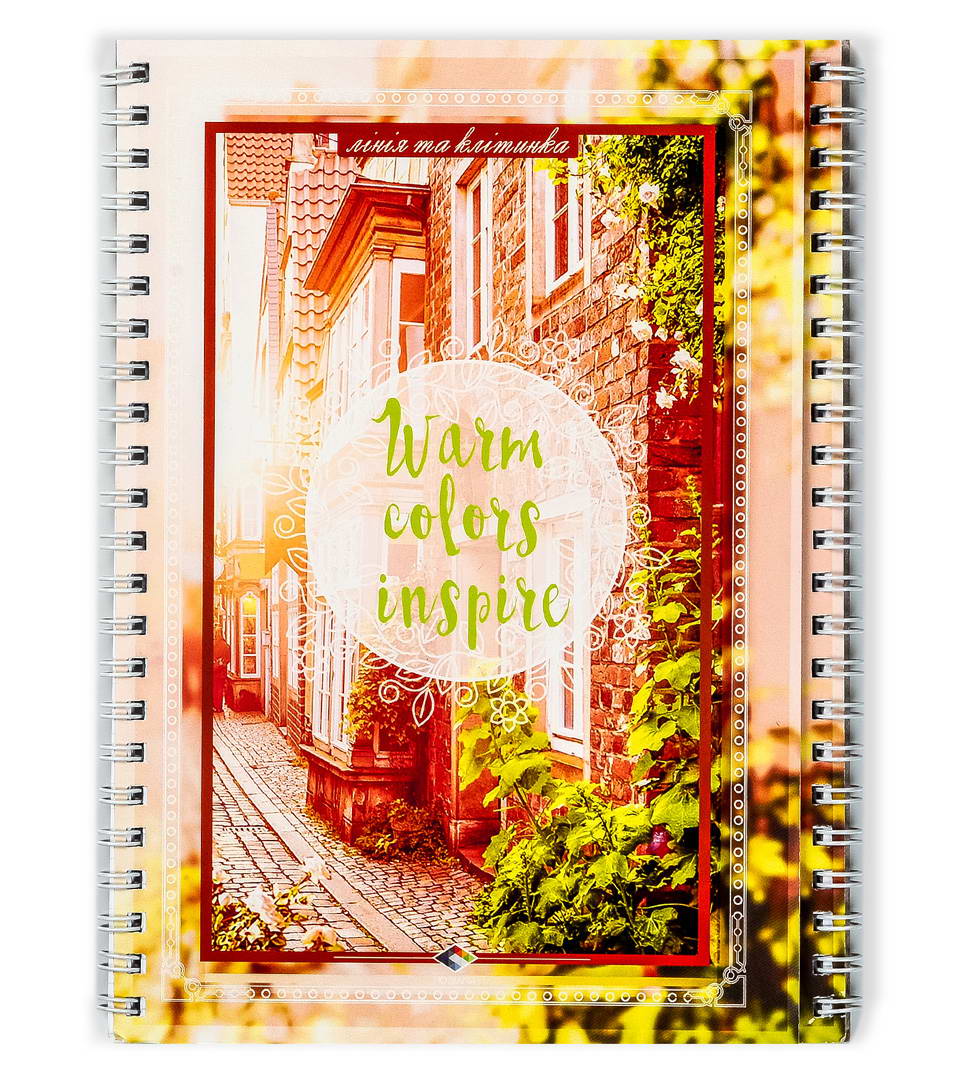 Блокнот “Теплі кольори” фото 4
