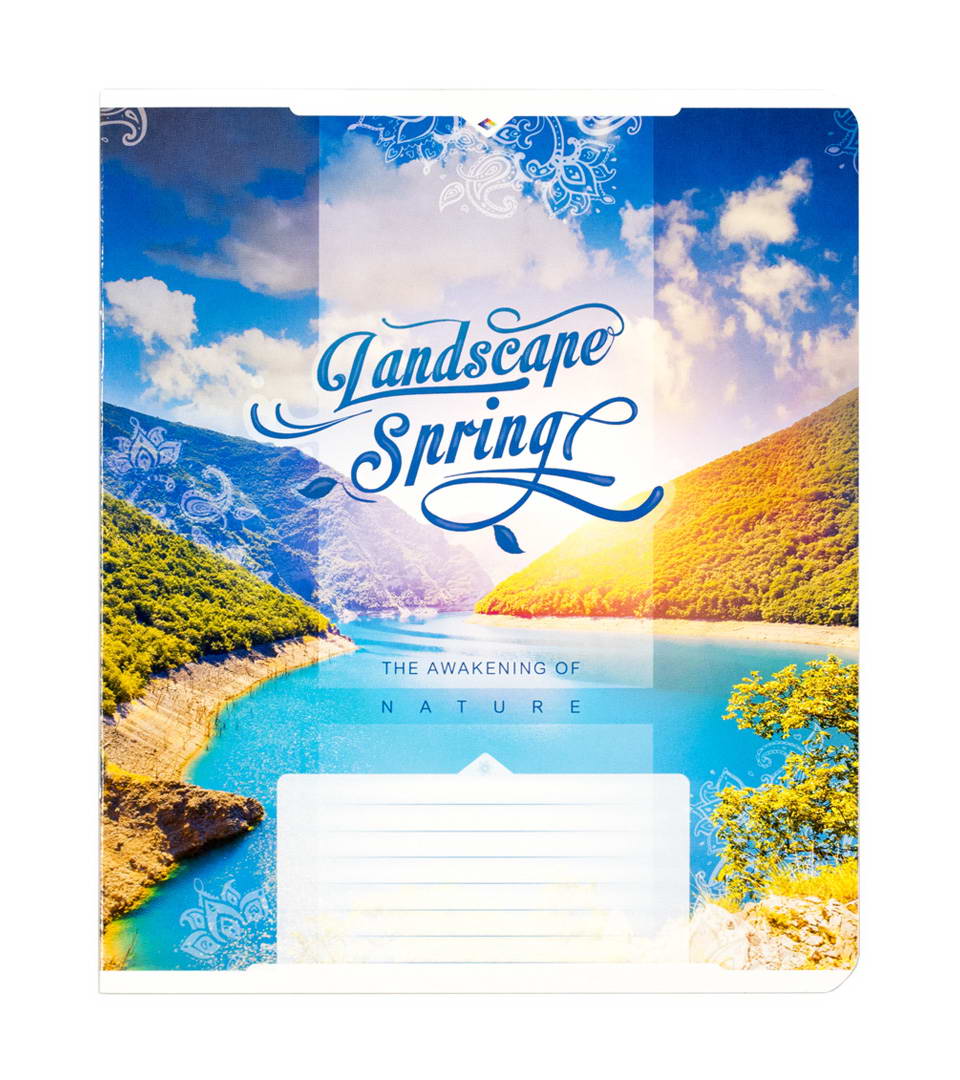 Зошити шкільні “Весняний ландшафт” фото 3