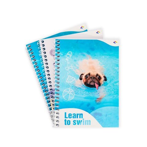 Блокнот А6 «Учись плавать» фото