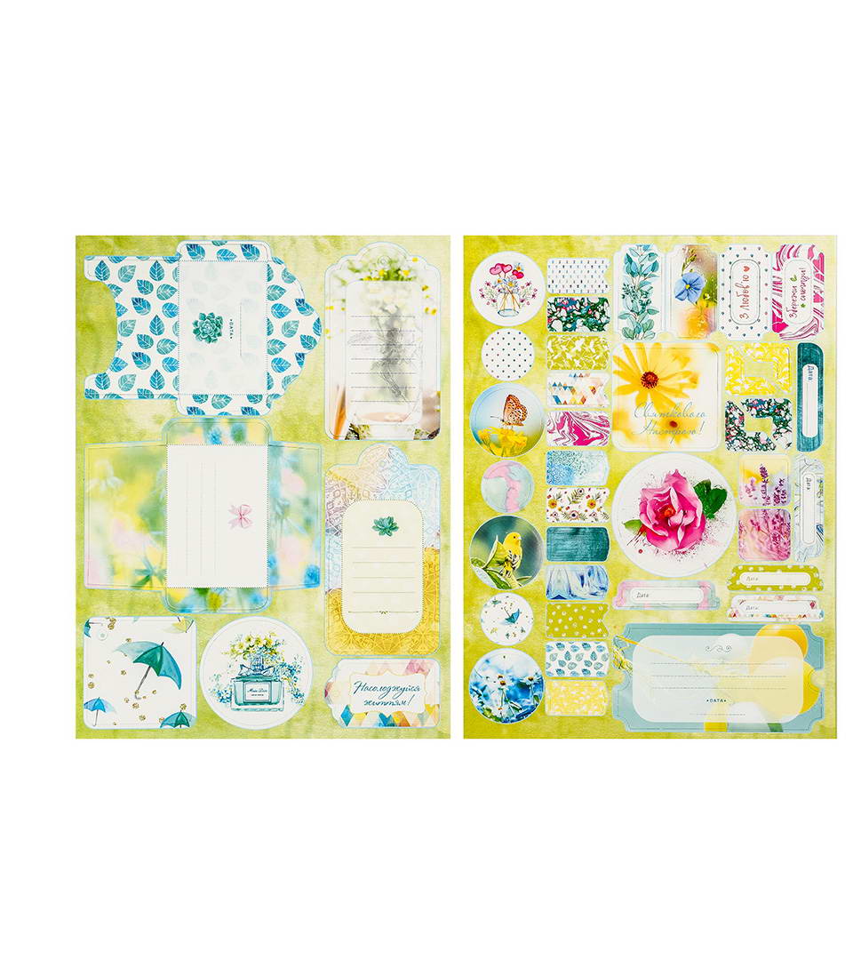 Набір висічок на картоні “Теплі спогади” фото 2