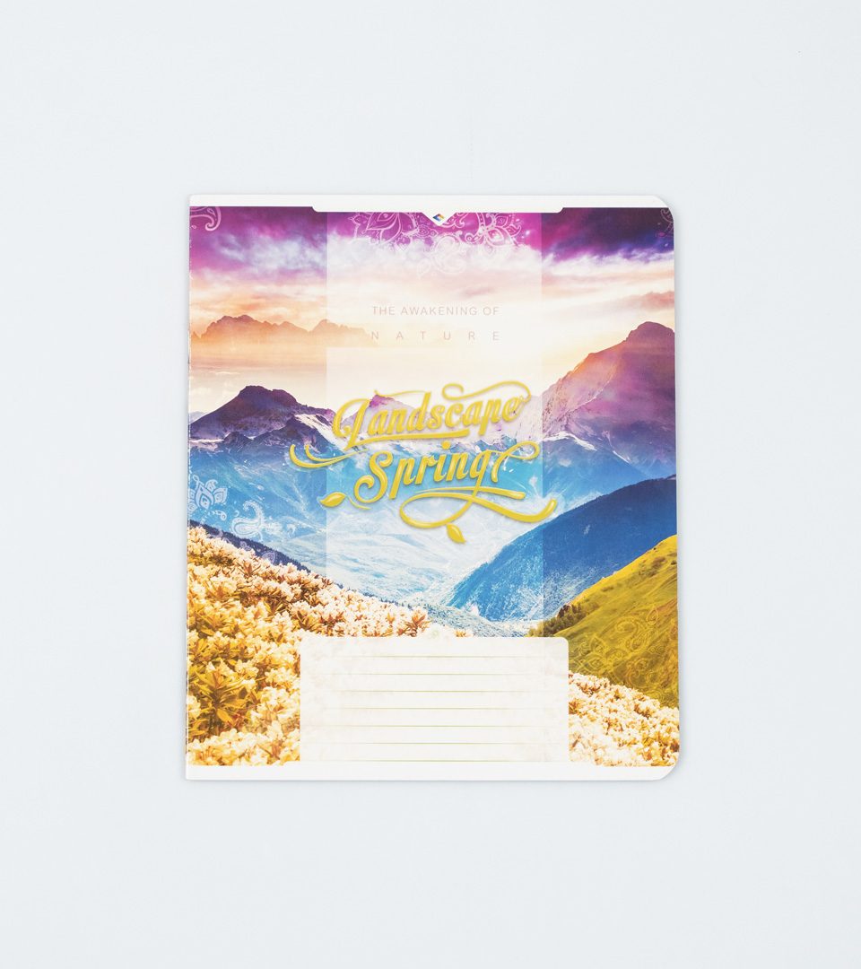 Зошити шкільні “Весняний ландшафт” фото 2