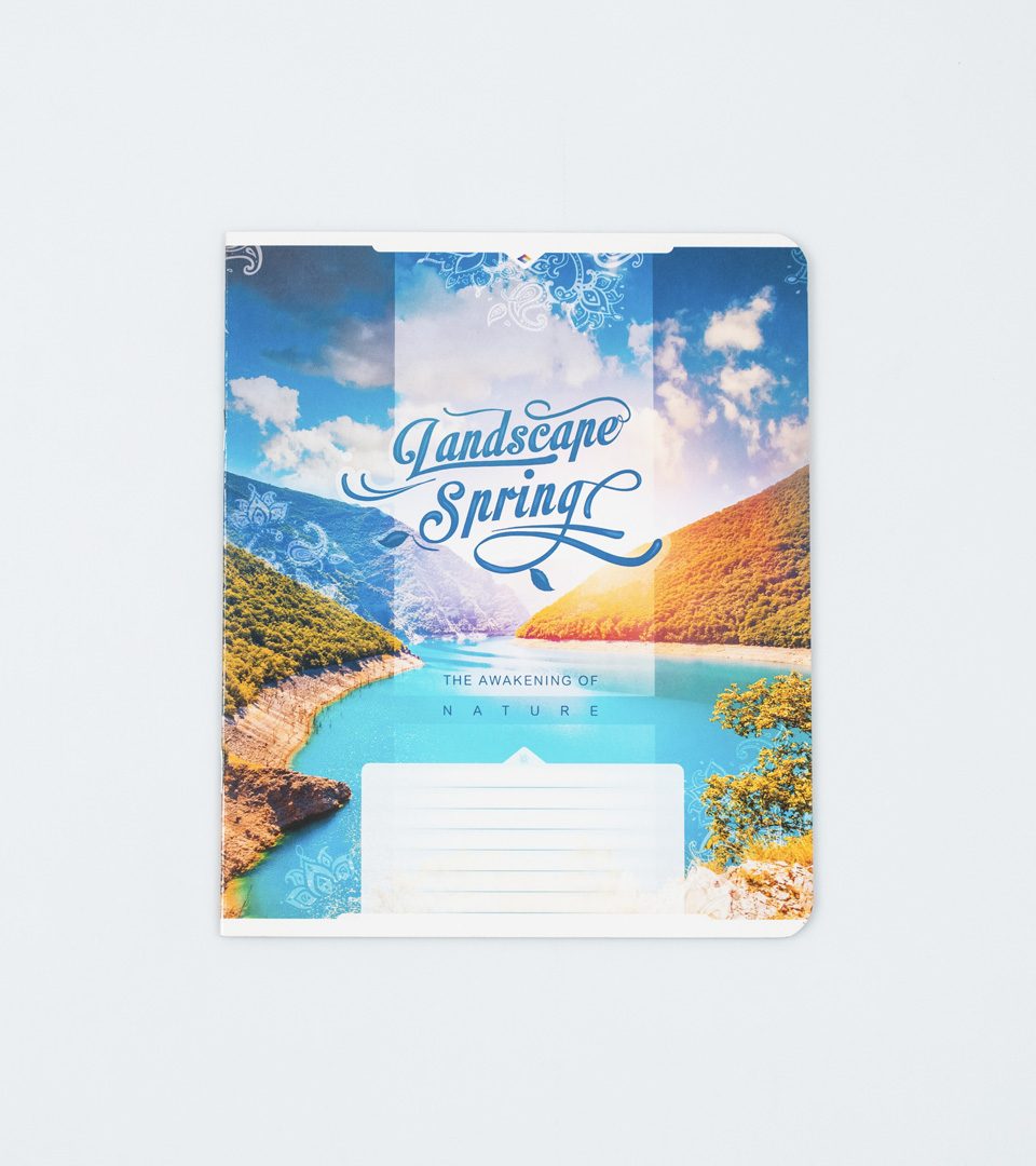 Зошити шкільні “Весняний ландшафт” фото 3