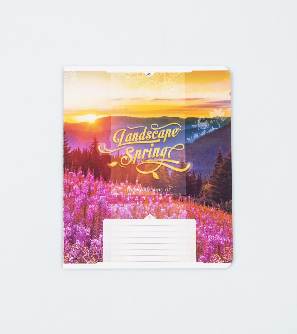 Зошити шкільні “Весняний ландшафт” фото 4