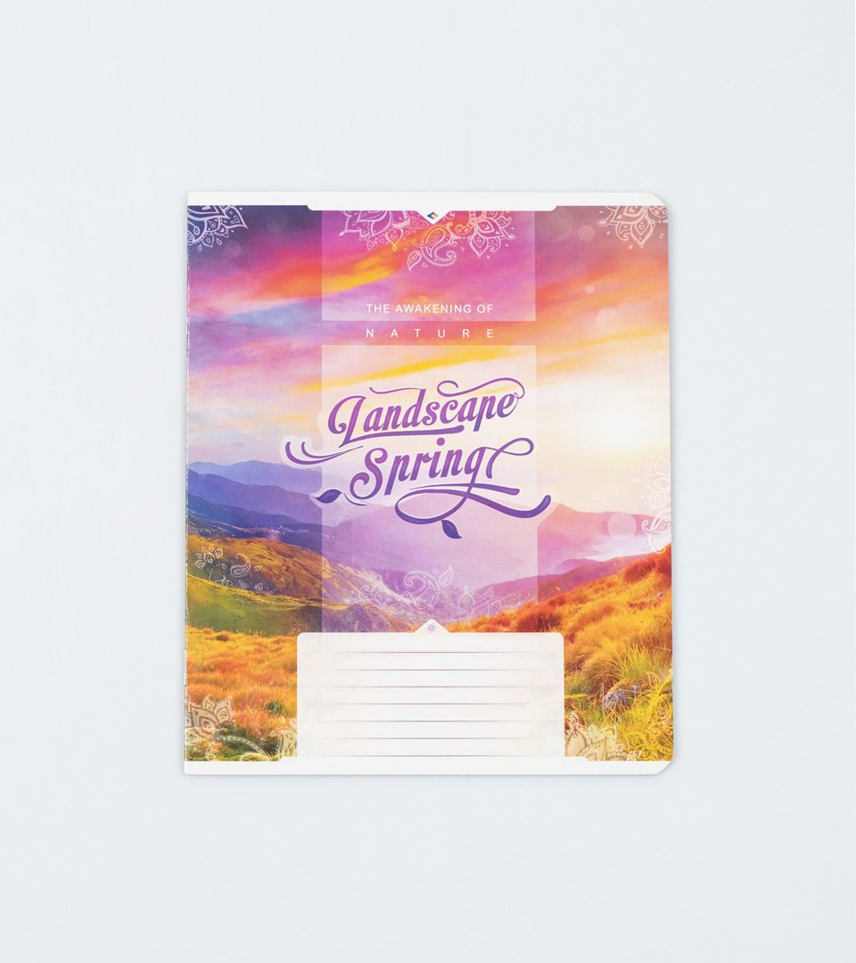 Зошити шкільні “Весняний ландшафт” фото 6