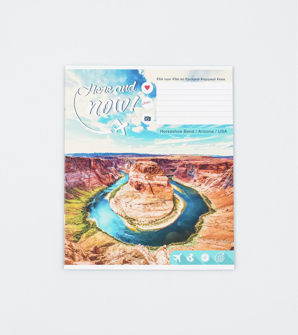 Зошити шкільні “Визначні краєвиди” фото 6